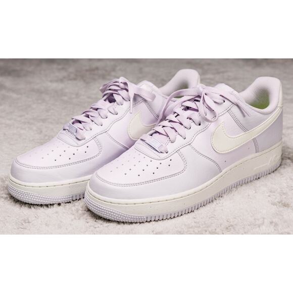 Nike Air Force 1 '07 Barely Grape Purple Sneakers Womens Size 10 DV3808-500 - Picture 13 of 16